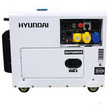 牙叉镇现代DHY6000SE 6.5kVA柴油发电机